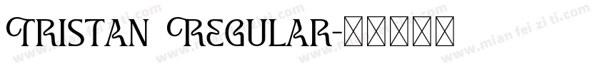 Tristan Regular字体转换